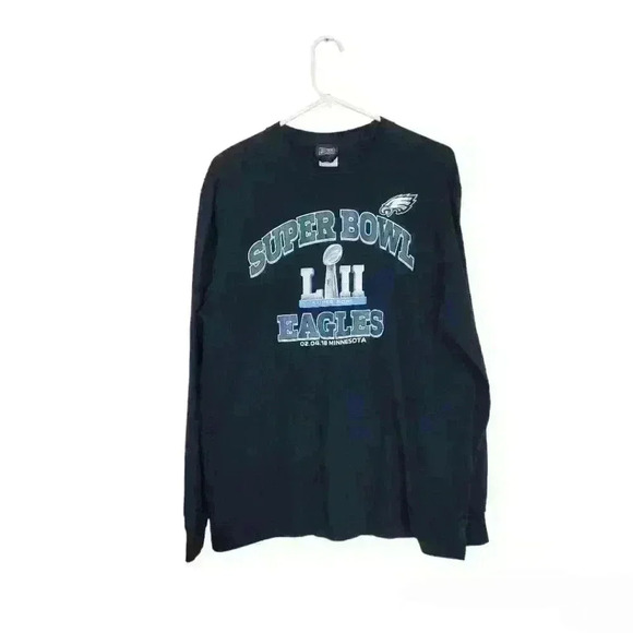 Fanatics Tops - Philadelphia Eagles Super Bowl Long Sleeve Tee Sz Large
